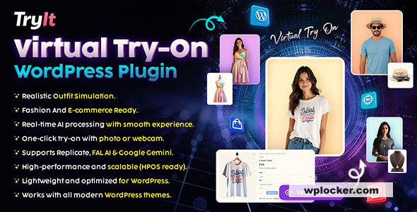 TRYIT v1.0.0 - Virtual Try-On WooCommerce WordPress Plugin