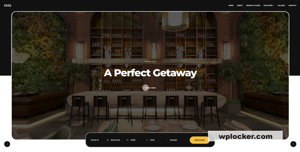 Dess v1.0.0 - Hotel & Resort WordPress Theme