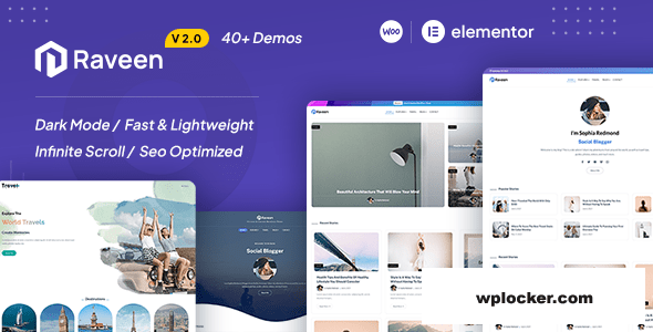 Raveen v2.0 - Personal Blog & Magazine WordPress Theme
