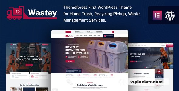 Wastey v1.4 - Waste Pickup and Disposal Services WordPress Theme