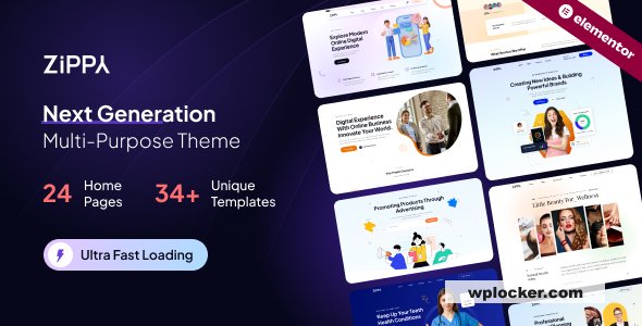 Zippy v2.0 - Multipurpose Elementor WordPress Theme