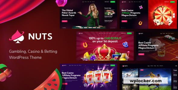 Nuts v1.15.0 - Gambling, Casino & Betting WordPress Theme