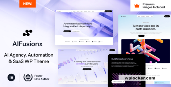 AI FusionX v4 – AI Agency Tech & SaaS WordPress Theme